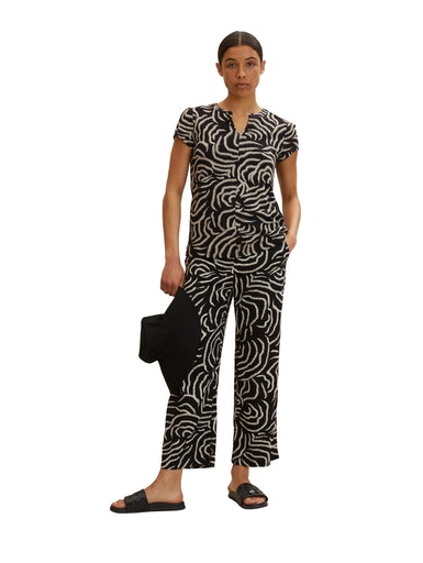 Pants Culotte Cropped