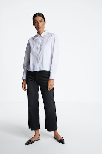 Culotte Black Denim Ökotex 100