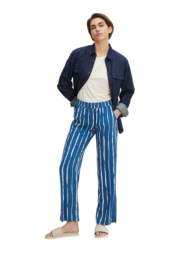 Pants Loose Fit Straight Leg