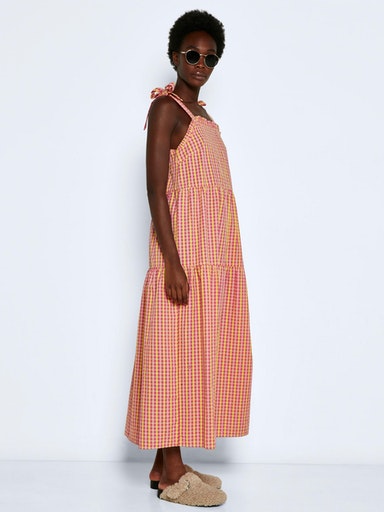 Nmcille S/L Long Dress Sp