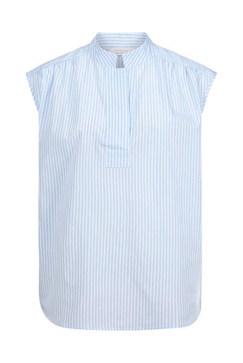 Cotton Stripe Blouse Bci