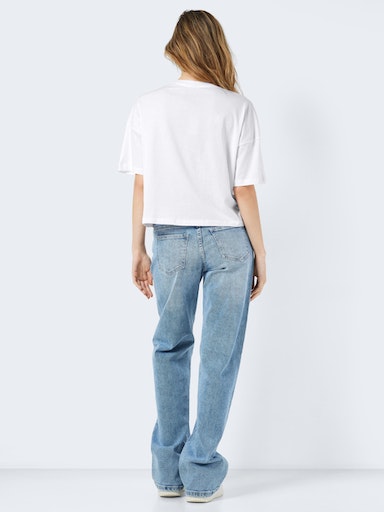 Nmamy S/S O-Neck Semi Crop Pepsi Te