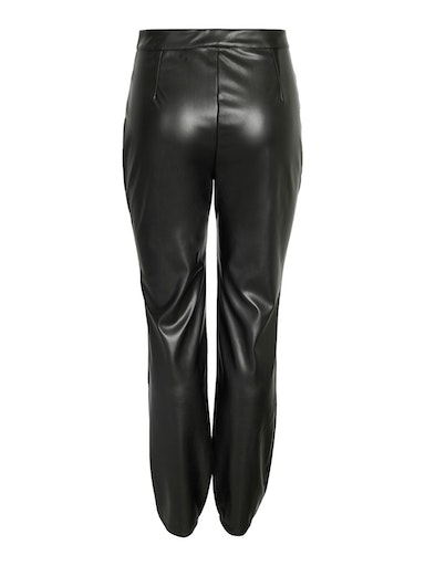 Nmandy Moni Pu Hw Ankle Pants Noos