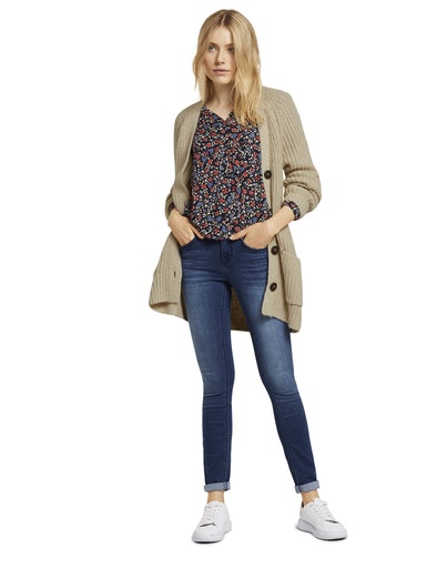Blouse With Feminine Neckline