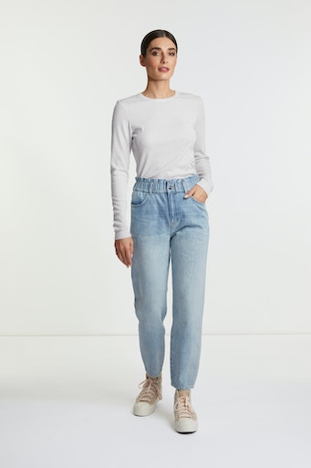 Ecovero Rib Lurex Longsleeve