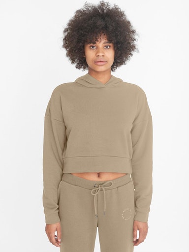 Nmlupa L/S Crop Hood Sweat Bg S*